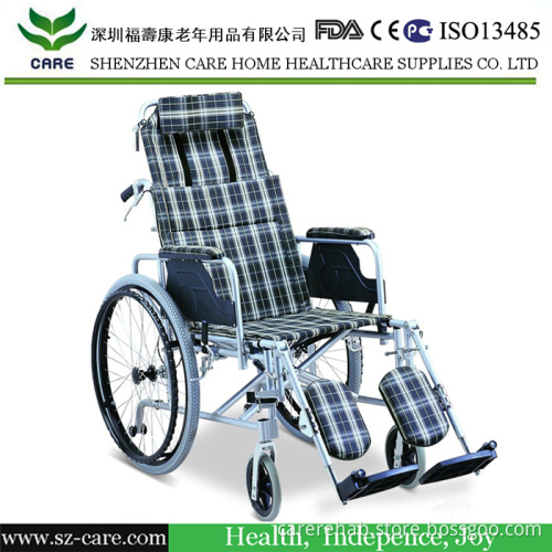 Adjustable Wheelchair with High Back